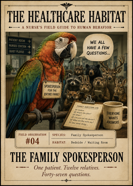 The Healthcare Habitat: The Family Spokesperson
