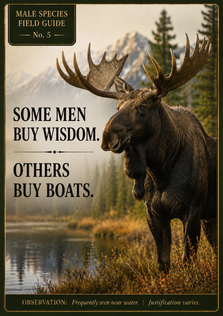 Male Species Field Guide Magnet No. 5 – Buy Boats
