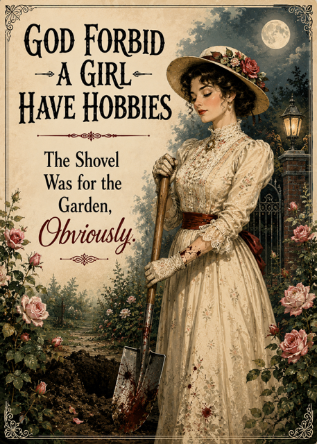 God Forbid A Girl Have Hobbies: Shovel for the Garden