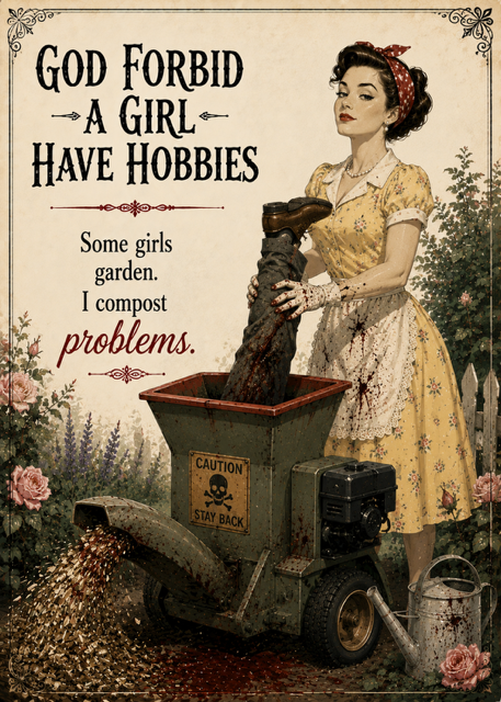 God Forbid A Girl Have Hobbies: Problem solver