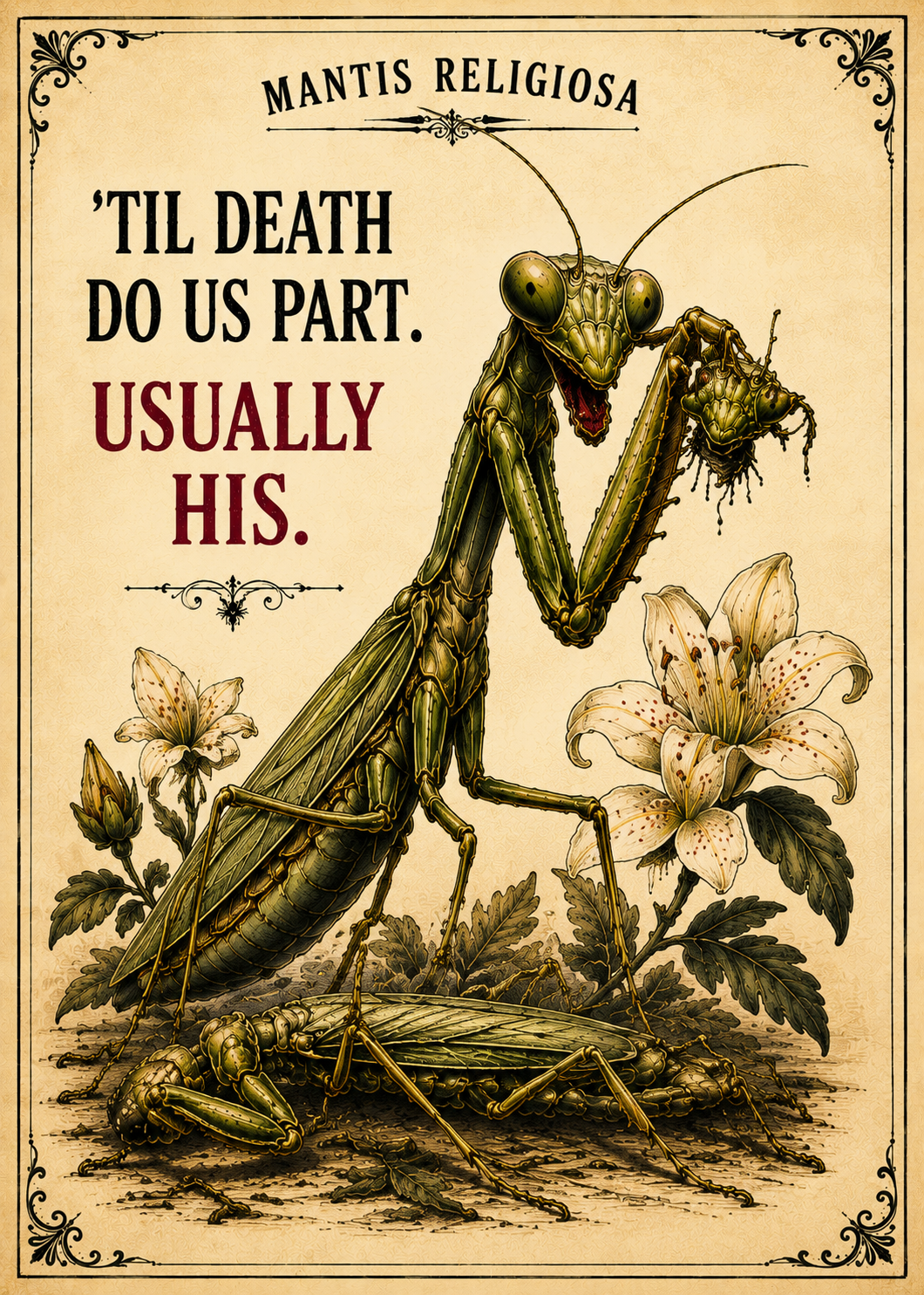 Species with Standards: Praying Mantis Collection