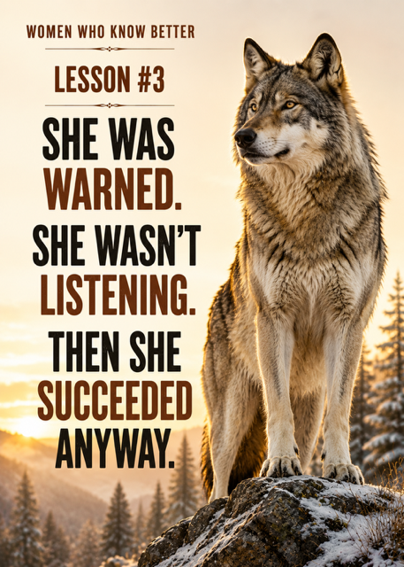 Women Who Know Better Lesson 3