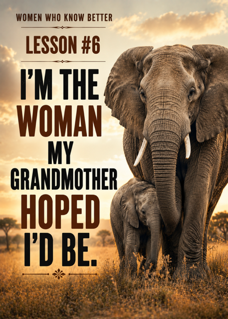 Women Who Know Better Lesson 6