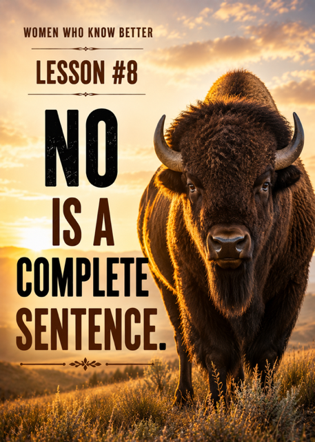 Women Who Know Better Lesson 8