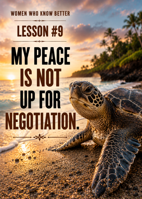 Women Who Know Better Lesson 9